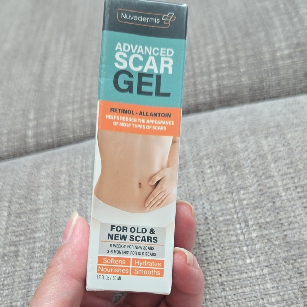 Advanced Scar‎ Gel - Orange and White